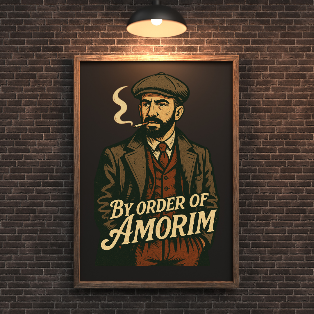 Ruben Amorim "Peaky Blinders" Inspired Poster